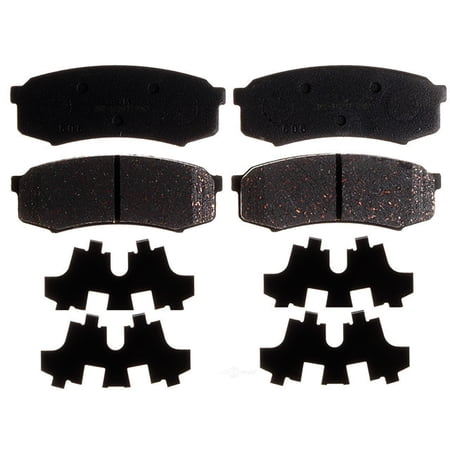 Disc Brake Pad Set Fits select: 2003-2023 TOYOTA 4RUNNER, 2007-2014 TOYOTA FJ CRUISER