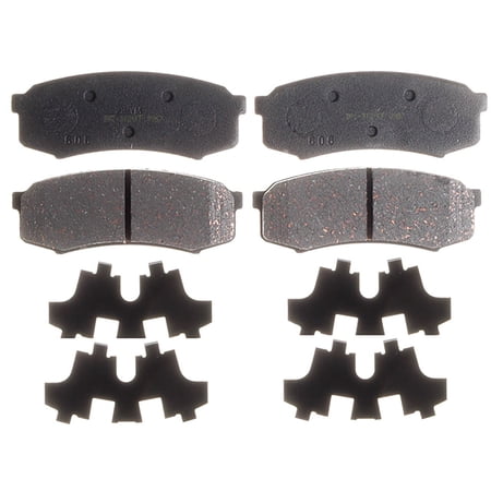 Disc Brake Pad Set Fits select: 2003-2023 TOYOTA 4RUNNER, 2007-2014 TOYOTA FJ CRUISER