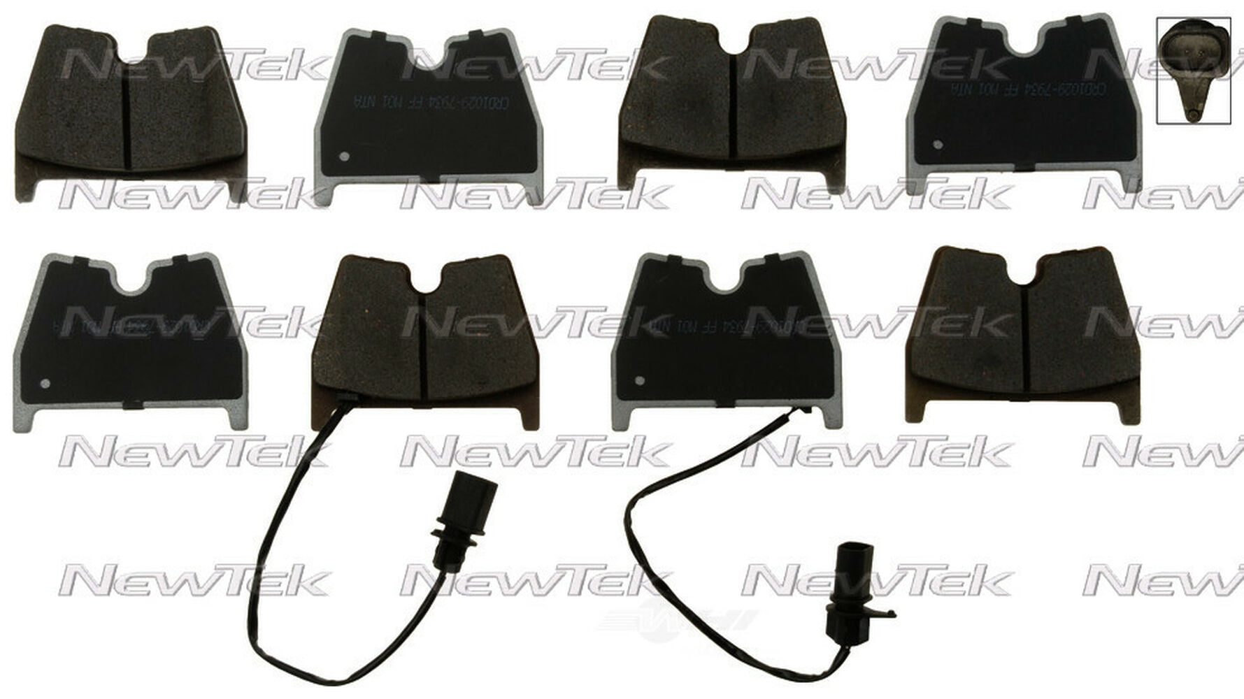 Disc Brake Pad Set Fits select: 2003 AUDI RS6