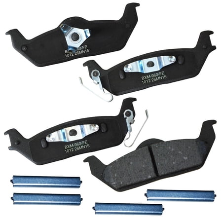 Disc Brake Pad Set Fits select: 2004-2011 FORD F150, 2006-2008 LINCOLN MARK LT