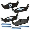 thumbnail image 1 of Disc Brake Pad Set Fits select: 2004-2011 FORD F150, 2006-2008 LINCOLN MARK LT, 1 of 4