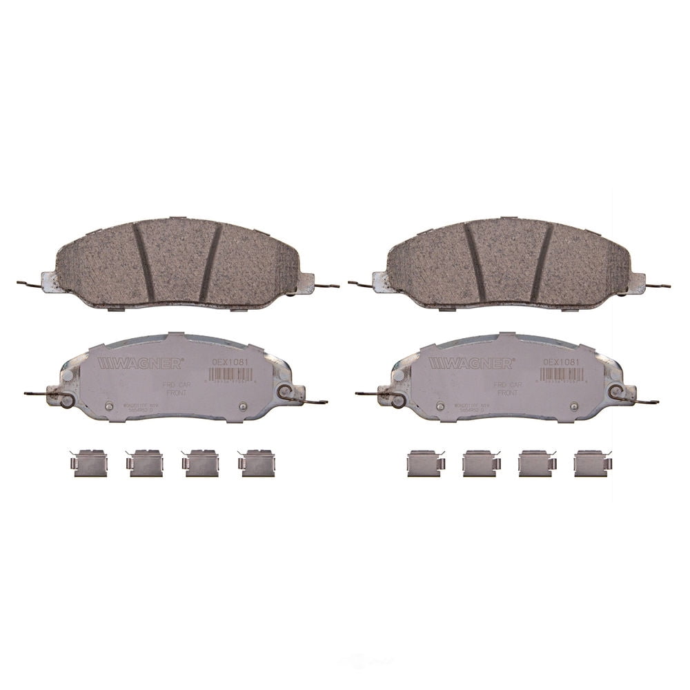 Disc Brake Pad Set Fits select: 2005-2006,2007-2014 FORD MUSTANG