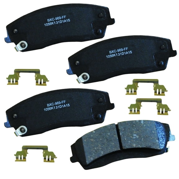 Disc Brake Pad Set Fits select: 2005-2006 CHRYSLER 300C TOURING, 2010 DODGE CHARGER SXT