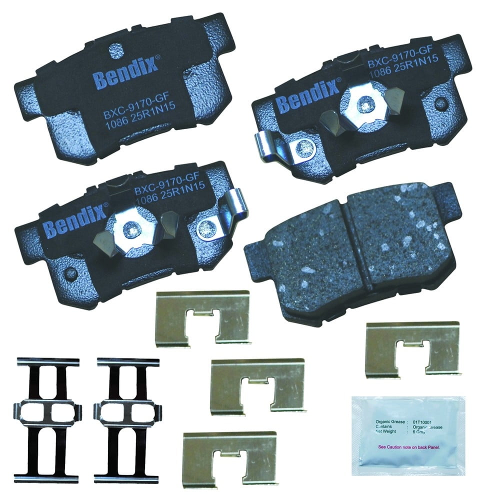 Disc Brake Pad Set Fits select: 2005-2006 HONDA CR-V, 2010-2018 ACURA RDX