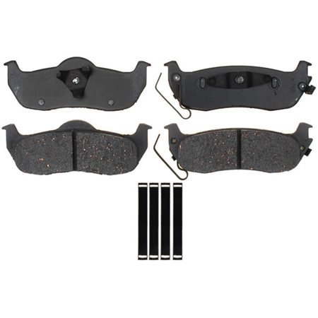 Disc Brake Pad Set Fits select: 2005-2006 JEEP GRAND CHEROKEE, 2004-2015 NISSAN TITAN