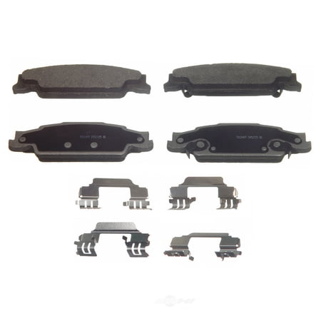 Disc Brake Pad Set Fits select: 2005-2008 PONTIAC GRAND PRIX, 2008 CADILLAC CTS