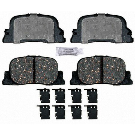 Disc Brake Pad Set Fits select: 2005-2010 HONDA ODYSSEY