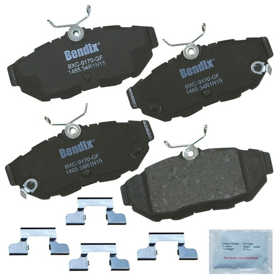 Disc Brake Pad Set Fits select: 2005-2014 FORD MUSTANG