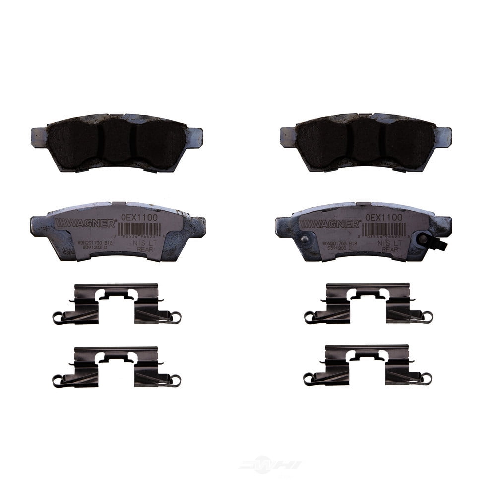Disc Brake Pad Set Fits select: 2005-2020 NISSAN FRONTIER, 2005 NISSAN XTERRA