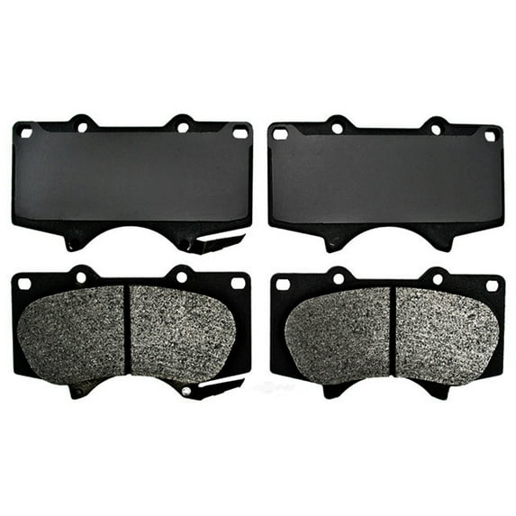 Disc Brake Pad Set Fits select: 2005-2023 TOYOTA TACOMA, 2003-2023 TOYOTA 4RUNNER