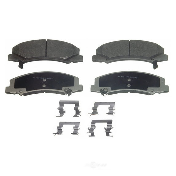 Disc Brake Pad Set Fits select: 2006-2007,2010-2012 CHEVROLET IMPALA