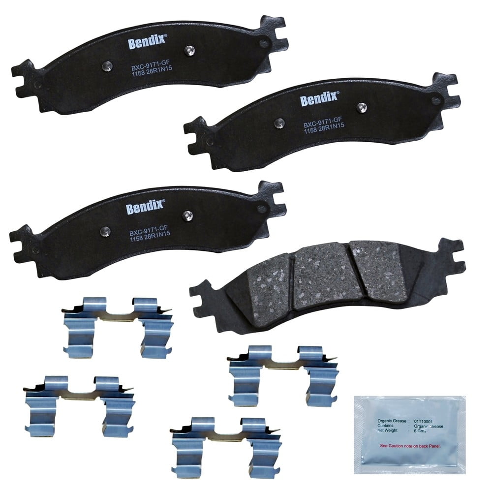 Disc Brake Pad Set Fits select: 2006-2010 FORD EXPLORER, 2007-2010 FORD EXPLORER SPORT TRAC