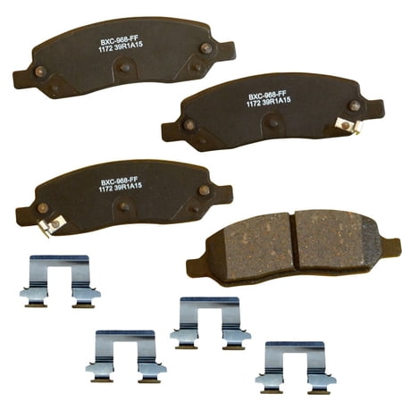 Disc Brake Pad Set Fits select: 2006-2011 BUICK LUCERNE, 2006 CADILLAC COMMERCIAL CHASSIS
