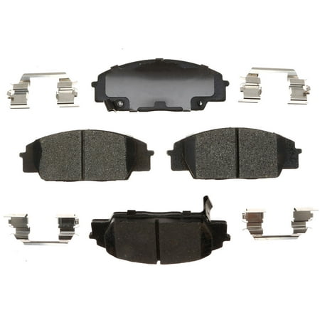 Disc Brake Pad Set Fits select: 2006-2011 HONDA CIVIC SI, 2002-2006 ACURA RSX TYPE-S