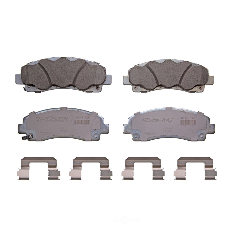 Disc Brake Pad Set Fits select: 2006-2011 HONDA RIDGELINE, 2009-2014 ACURA TL