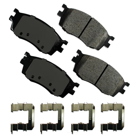 Disc Brake Pad Set Fits select: 2006-2011 HYUNDAI ACCENT, 2005-2011 KIA RIO