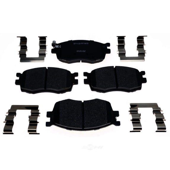 Disc Brake Pad Set Fits select: 2006-2011 HYUNDAI ACCENT, 2006-2011 KIA RIO
