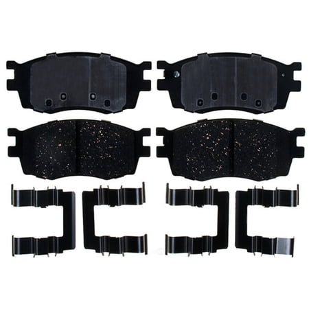 Disc Brake Pad Set Fits select: 2006-2011 HYUNDAI ACCENT, 2006-2011 KIA RIO