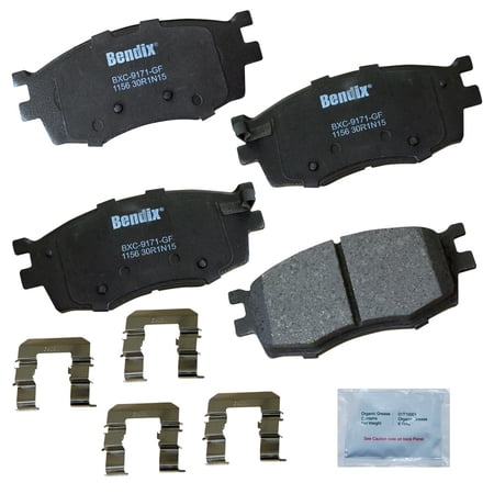 Disc Brake Pad Set Fits select: 2006-2011 HYUNDAI ACCENT, 2006-2011 KIA RIO