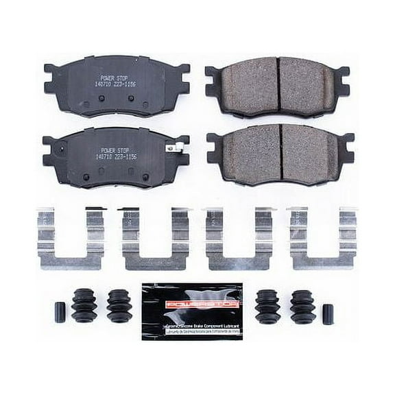Disc Brake Pad Set Fits select: 2006-2011 HYUNDAI ACCENT, 2006-2011 KIA RIO