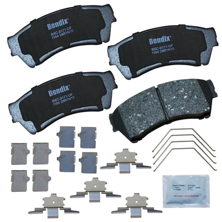 Disc Brake Pad Set Fits select: 2006-2012 FORD FUSION, 2008-2011 MAZDA 6