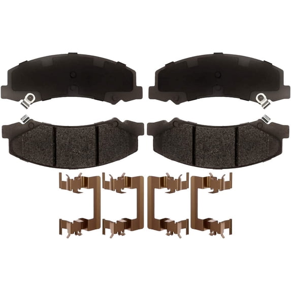 Disc Brake Pad Set Fits select: 2006-2013 CHEVROLET IMPALA, 2014-2016 CHEVROLET IMPALA LIMITED