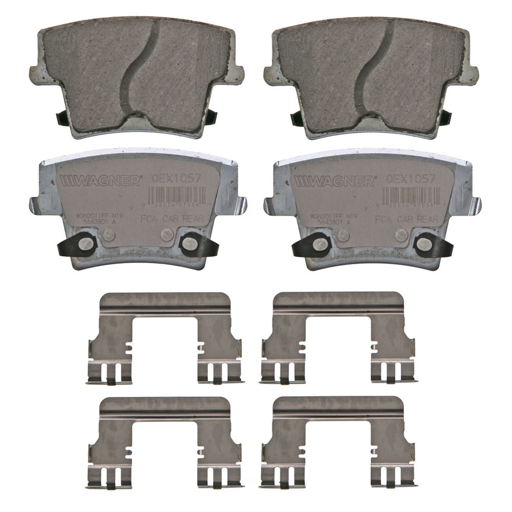 Disc Brake Pad Set Fits select: 2006-2014 DODGE CHARGER, 2014-2015 CHRYSLER 300C
