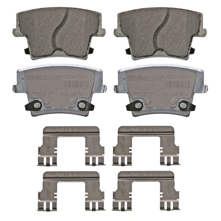 Disc Brake Pad Set Fits select: 2006-2014 DODGE CHARGER, 2014-2015 CHRYSLER 300C