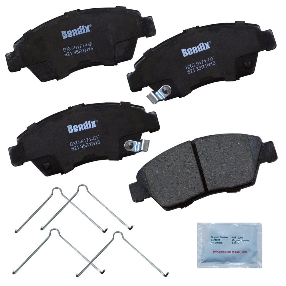 Disc Brake Pad Set Fits select: 2007-2008 HONDA FIT, 2006-2011 HONDA CIVIC