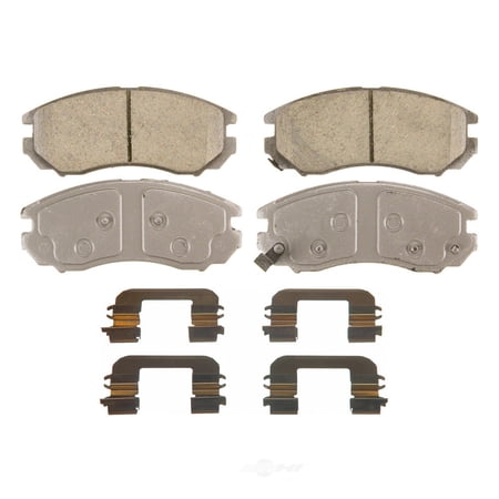 Disc Brake Pad Set Fits select: 2007-2008 HYUNDAI TIBURON, 2012 MINI COOPER JOHN COOPER WORKS