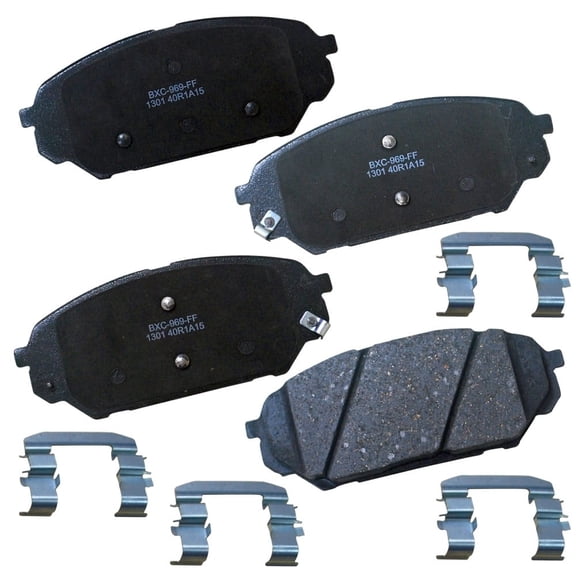 Disc Brake Pad Set Fits select: 2007-2012 HYUNDAI VERACRUZ