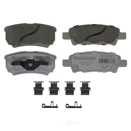 Disc Brake Pad Set Fits select: 2007-2017 JEEP PATRIOT, 2011-2014 CHRYSLER 200