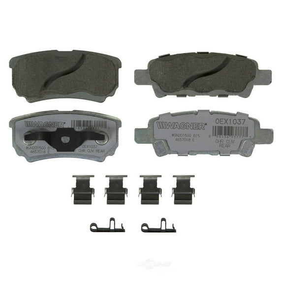 Disc Brake Pad Set Fits select: 2007-2017 JEEP PATRIOT, 2011-2014 CHRYSLER 200