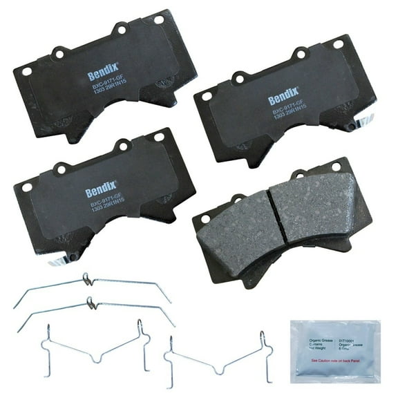 Disc Brake Pad Set Fits select: 2007-2020 TOYOTA TUNDRA, 2008-2020 TOYOTA SEQUOIA