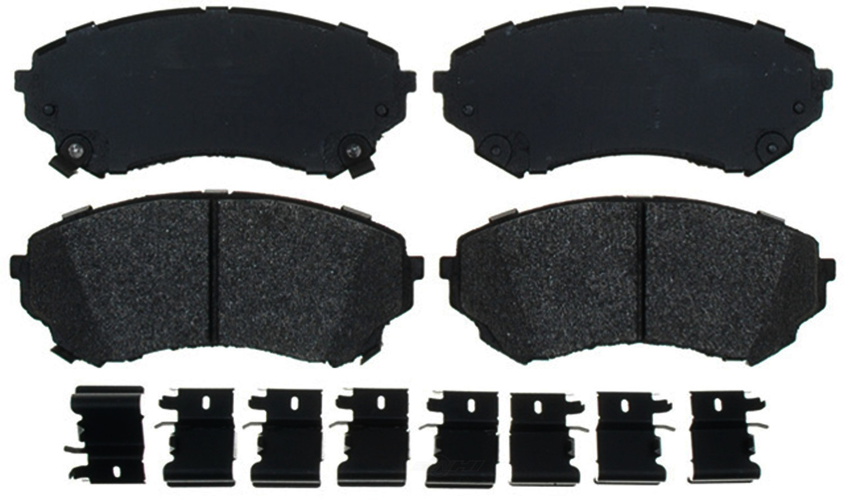 Disc Brake Pad Set Fits select: 2008-2009 CADILLAC CTS HI FEATURE V6, 2010-2013 CADILLAC CTS LUXURY COLLECTION