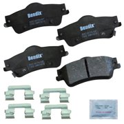 Disc Brake Pad Set Fits select 2008-2009 PONTIAC G8, 2011-2016 CHEVROLET CAPRICE POLICE