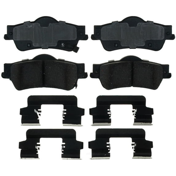 Disc Brake Pad Set Fits select: 2008-2009 PONTIAC G8, 2011-2017 CHEVROLET CAPRICE