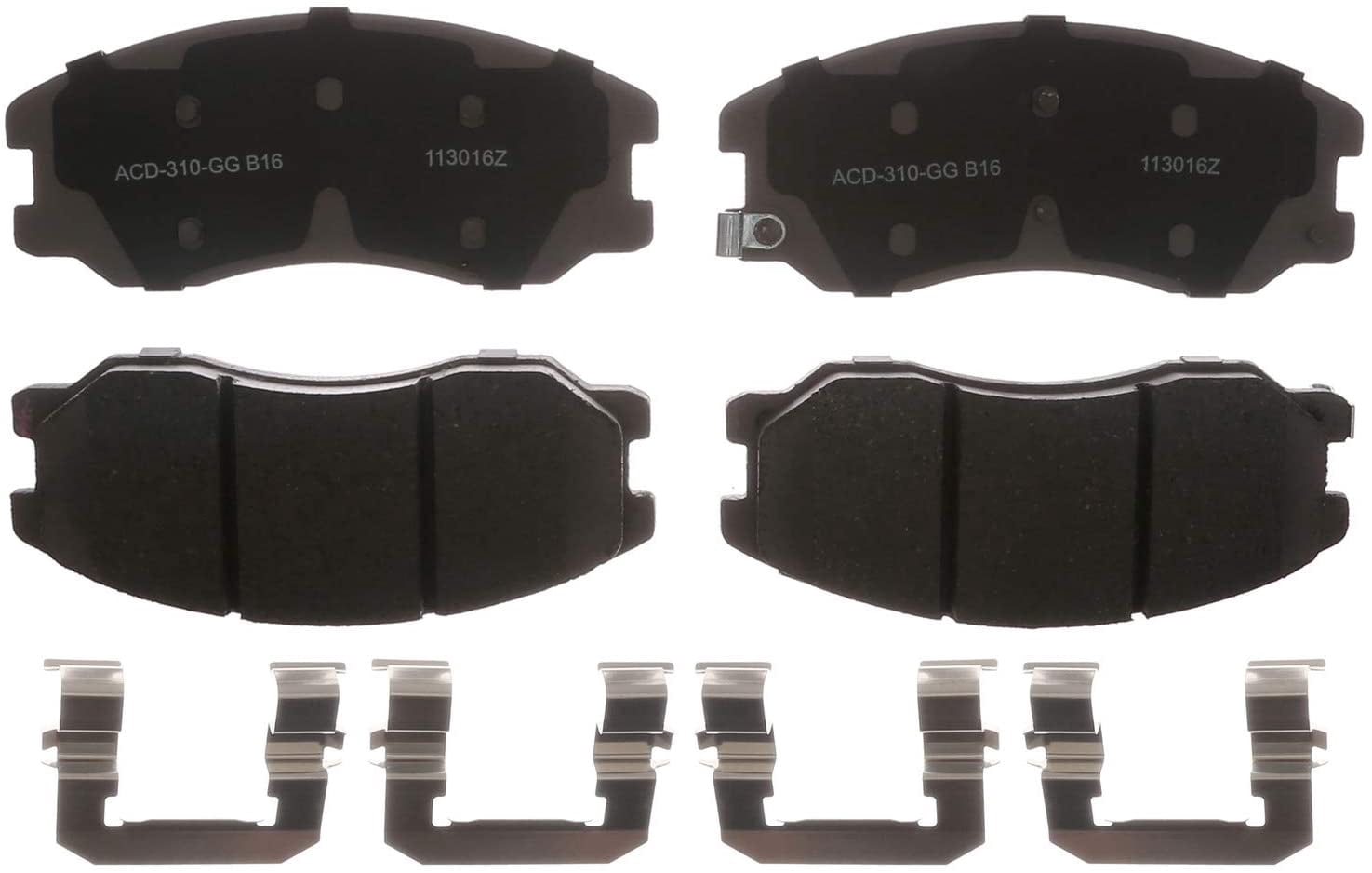Disc Brake Pad Set Fits select: 2008-2010 SATURN VUE, 2007-2009 CHEVROLET EQUINOX