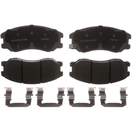 Disc Brake Pad Set Fits select: 2008-2010 SATURN VUE, 2007-2009 CHEVROLET EQUINOX