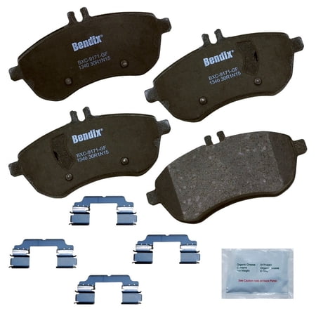 Disc Brake Pad Set Fits select: 2008-2011,2013-2014 MERCEDES-BENZ C