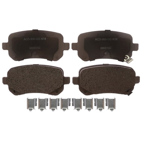 Disc Brake Pad Set Fits select: 2008-2012 CHRYSLER TOWN & COUNTRY, 2008-2011 DODGE GRAND CARAVAN