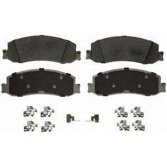 Disc Brake Pad Set Fits select: 2008-2012 FORD F250, 2008-2012 FORD F350