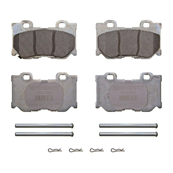 Disc Brake Pad Set Fits select: 2008-2013 INFINITI G37, 2014-2015 INFINITI Q50 BASE/PREMIUM/SPORT