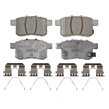 Disc Brake Pad Set Fits select: 2008-2017 HONDA ACCORD, 2011-2014 ACURA TSX