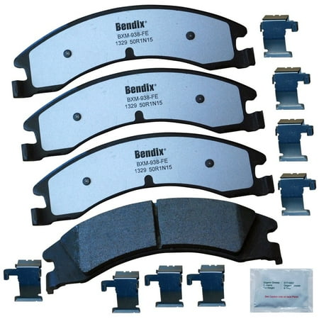Disc Brake Pad Set Fits select: 2008-2019 FORD ECONOLINE