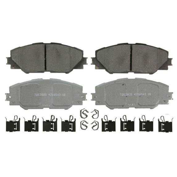 Disc Brake Pad Set Fits select: 2009-2010 TOYOTA COROLLA, 2006-2012 TOYOTA RAV4