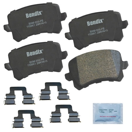 Disc Brake Pad Set Fits select: 2009-2011 VOLKSWAGEN JETTA, 2009-2017 VOLKSWAGEN TIGUAN