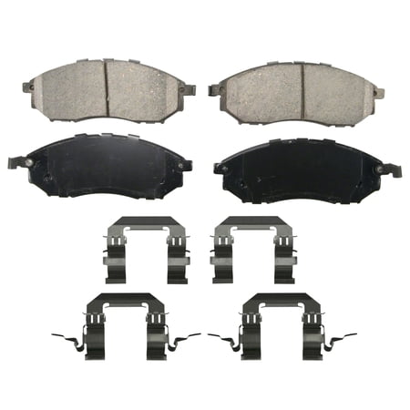 Disc Brake Pad Set Fits select: 2009-2013 INFINITI G37, 2011-2014 NISSAN MURANO