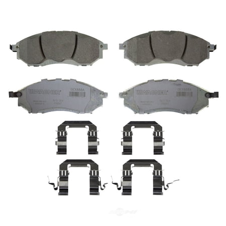 Disc Brake Pad Set Fits select: 2009-2013 INFINITI G37, 2011-2014 NISSAN MURANO