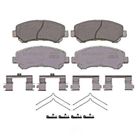 Disc Brake Pad Set Fits select: 2009-2014,2016-2018 NISSAN MAXIMA